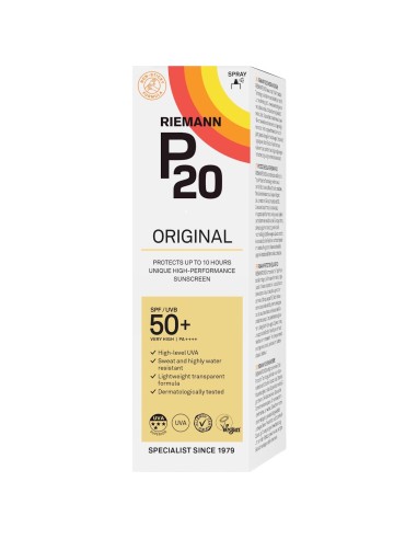 Riemann P20 prozirni sprej za zaštitu od sunca Original SPF 50+
