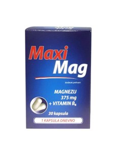 MaxiMag 375 mg kapsule, dodatak prehrani