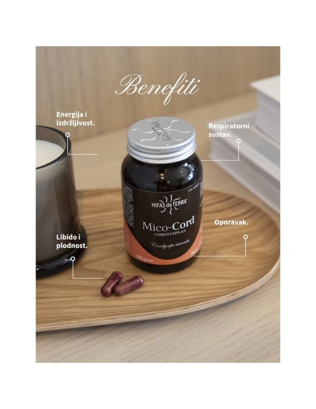 Hifas da Terra Mico-Cord kapsule, dodatak prehrani