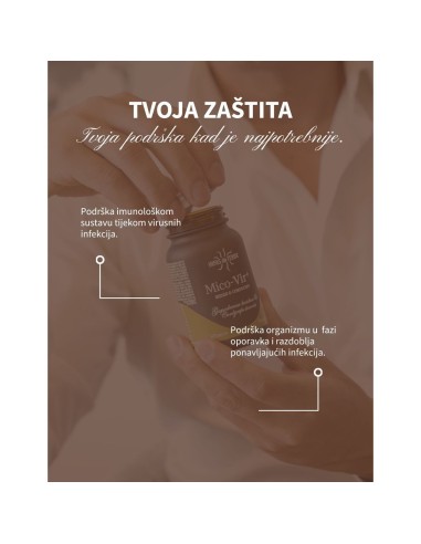 Hifas da Terra Mico-Vir+ kapsule, dodatak prehrani