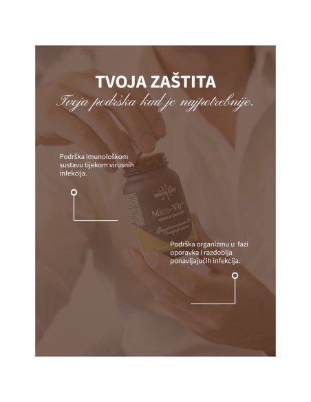 Hifas da Terra Mico-Vir+ kapsule, dodatak prehrani