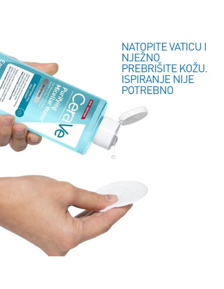 CeraVe Pročišćavajuća micelarna voda za normalnu do masnu kožu