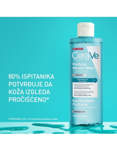 CeraVe Pročišćavajuća micelarna voda za normalnu do masnu kožu