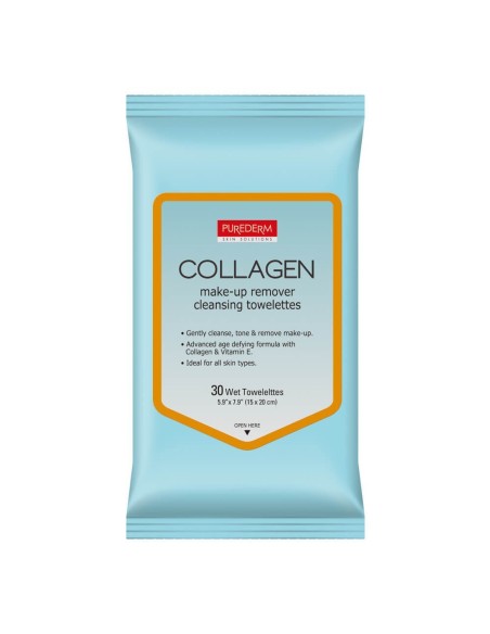 Purederm Make-up Remover Cleansing collagen maramice