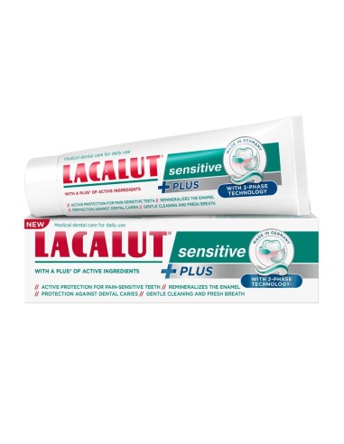 Lacalut Zubna pasta Sensitive Plus