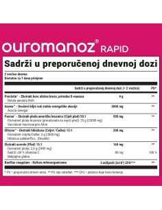 Olonea Ouromanoz Rapid vrećice, dodatak prehrani 2
