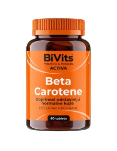 Abela BiVits Activa Beta Carotene tablete, dodatak prehrani