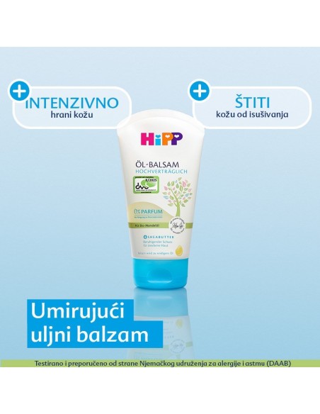 Hipp Sensitive Uljni balzam visoke podnošljivosti