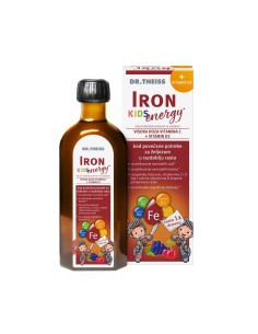 Dr. Theiss Iron Energy kids tekući dodatak prehrani sa sladilom, dodatak prehrani