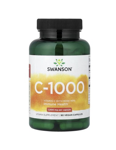 Solaray Vitamin C sa šipkom 1000 mg kapsule, dodatak prehrani