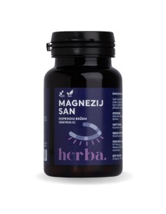Herba Croatica Magnezij San kapsule, dodatak prehrani