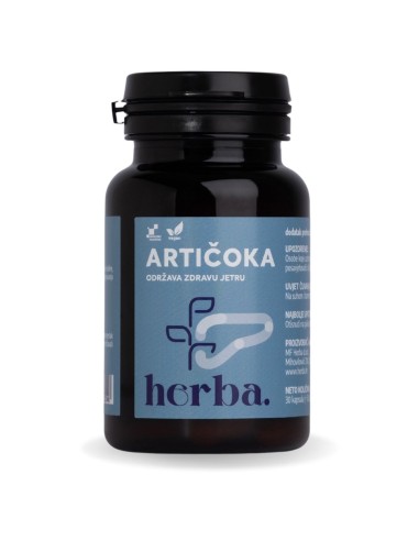 Herba Croatica Artičoka kapsule, dodatak prehrani