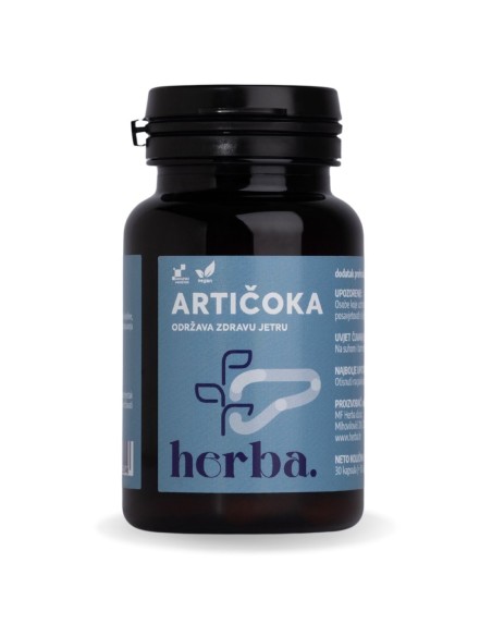 Herba Croatica Artičoka kapsule, dodatak prehrani