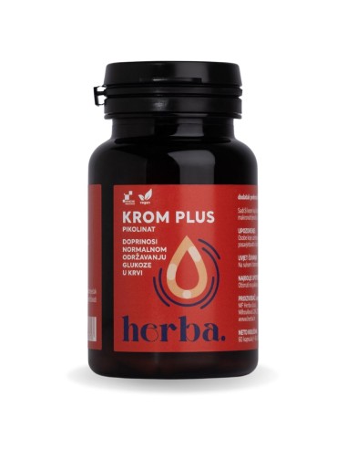 Herba Croatica Krom Plus Pikolinat kapsule, dodatak prehrani