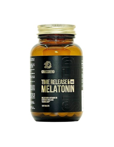 Grassberg Melatonin s postupnim otpuštanjem tablete, dodatak prehrani