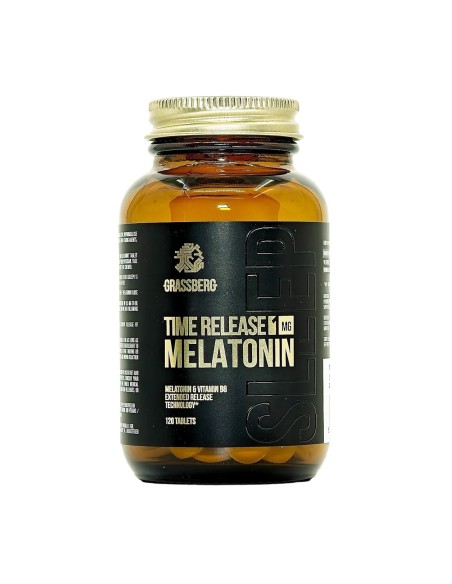 Grassberg Melatonin s postupnim otpuštanjem tablete, dodatak prehrani