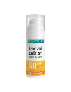 Biovitalis Dnevni zaštitni fluid za lice SPF 50