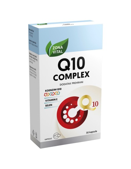 Zona Vital Q10 Complex kapsule, dodatak prehrani