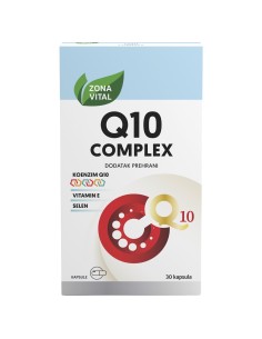 Zona Vital Q10 Complex kapsule, dodatak prehrani