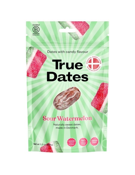 True Dates datulje Sour Watermelon, dodatak prehrani
