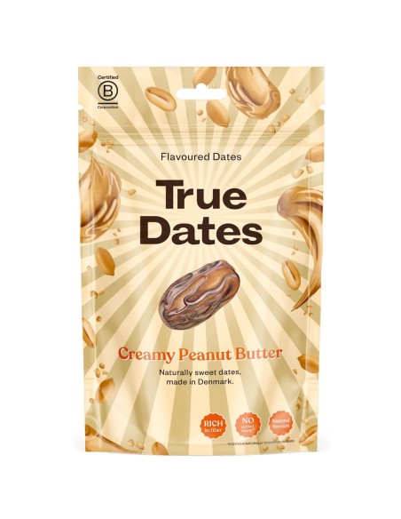 True Dates datulje Creamy Peanut Butter, dodatak prehrani