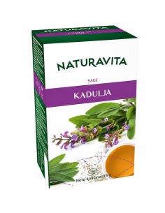 Naturavita Kadulja čaj filtar vrećice, dodatak prehrani