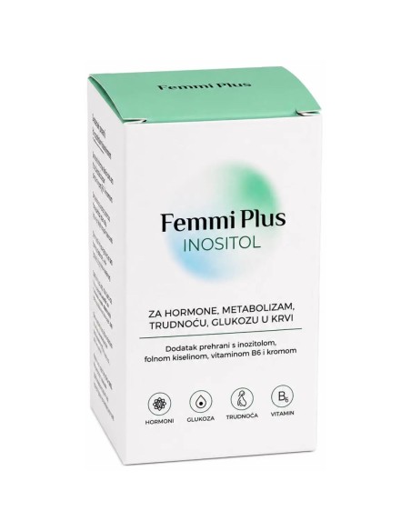 Femmi Plus Inositol kapsule, dodatak prehrani