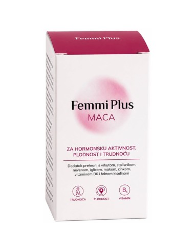 Femmi Plus Maca kapsule, dodatak prehrani