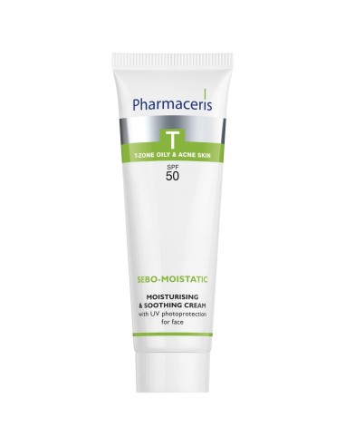 Pharmaceris T Sebo Moistatic Hidratantna krema za lice SPF 50