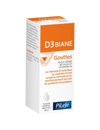 PiLeje D3 Biane kapi, dodatak prehrani