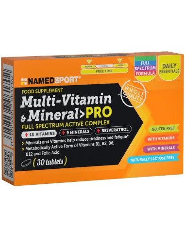 NamedSport Multi-Vitamin & Mineral Pro tablete, dodatak prehrani