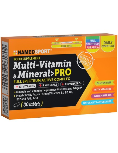 NamedSport Multi-Vitamin & Mineral Pro tablete, dodatak prehrani