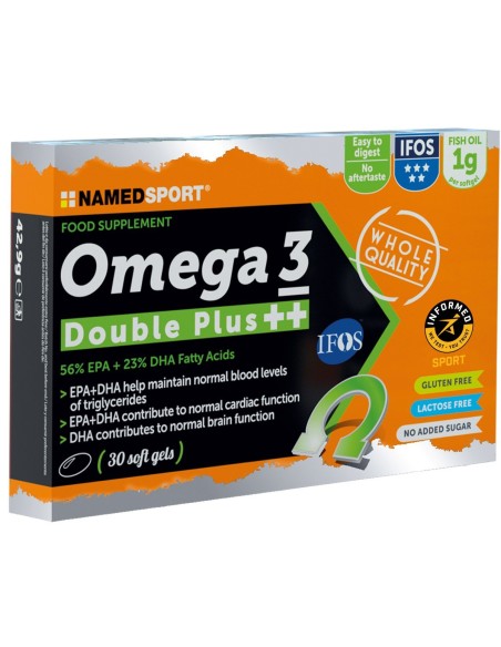 NamedSport Omega 3 Double Plus kapsule, dodatak prehrani