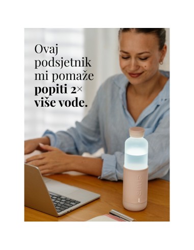 Equa staklena boca Glow