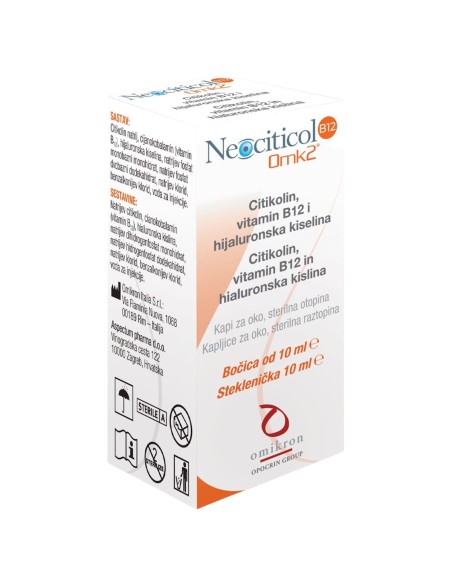Neociticol B12 OMK2 kapi za oči