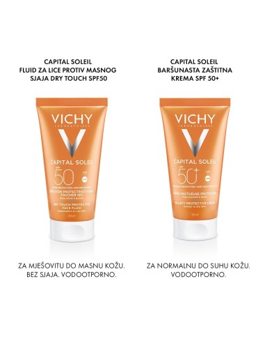 Vichy Capital Soleil Dry Touch Matirajući fluid SPF 50