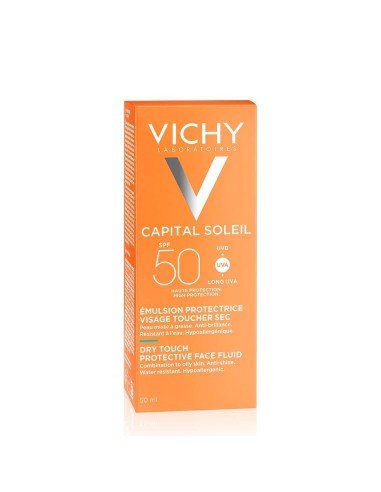 Vichy Capital Soleil Dry Touch Matirajući fluid SPF 50