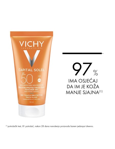 Vichy Capital Soleil Dry Touch Matirajući fluid SPF 50