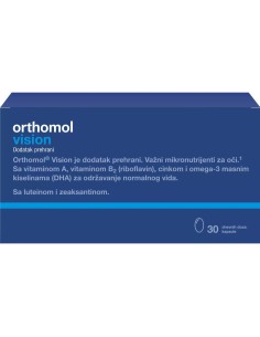 Orthomol Vision kapsule, dodatak prehrani