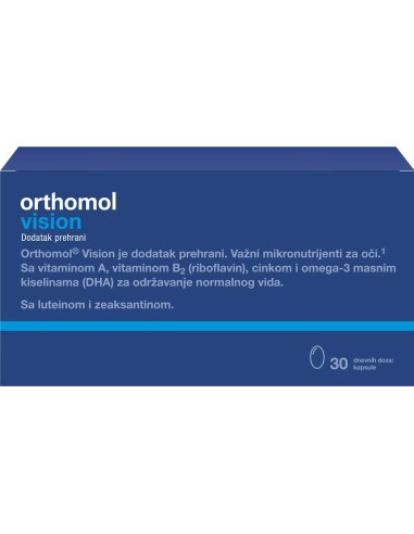 Orthomol Vision kapsule, dodatak prehrani