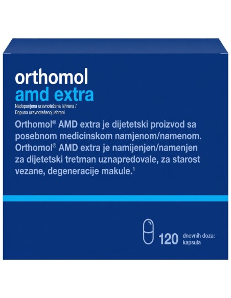 Orthomol AMD kapsule, dodatak prehrani