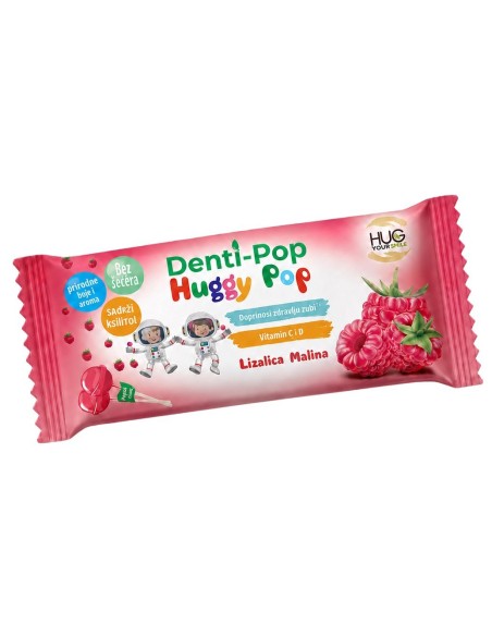 Hug Your Life Huggy Pop Vitamin C i D lizalice, dodatak prehrani