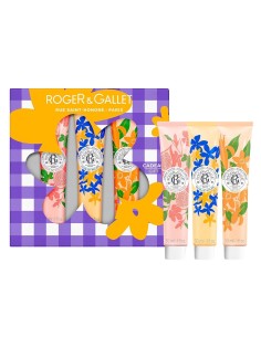 Roger & Gallet Trio Set kreme za ruke Smokva/Vanilija/Neroli Promo pakiranje