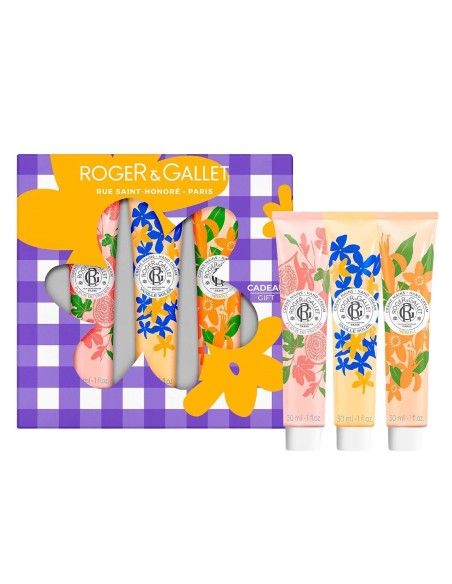 Roger & Gallet Trio Set kreme za ruke Smokva/Vanilija/Neroli Promo pakiranje