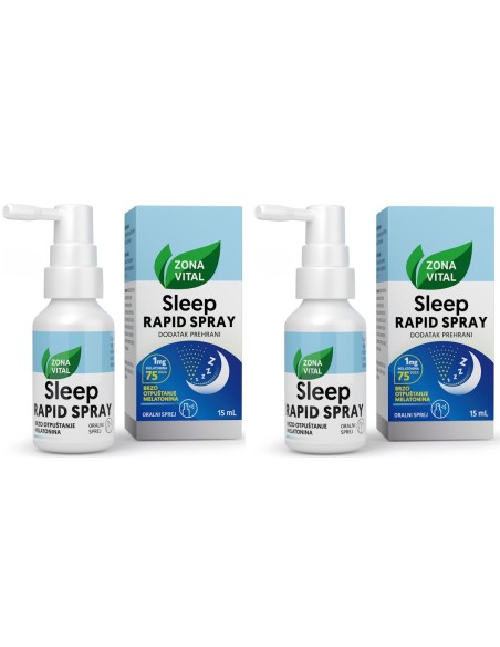 Zona Vital Sleep Rapid sprej 1+1 PROMO, dodatak prehrani
