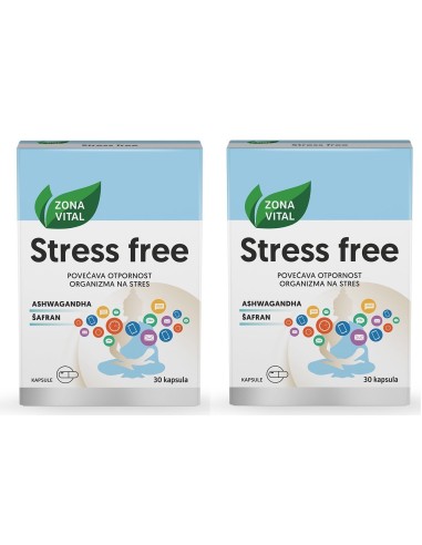 Zona Vital Stress free kapsule 1+1 PROMO, dodatak prehrani