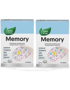 Zona Vital Memory tablete 1+1 PROMO, dodatak prehrani