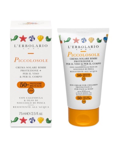 Lerbolario Sun Piccolosole dječja krema za zaštitu od sunca SPF 50+