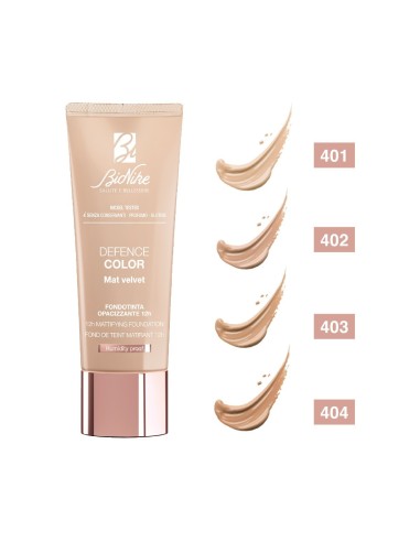 Bionike Defence Color Mat Velvet Tekući puder s matirajućim učinkom, SPF 15