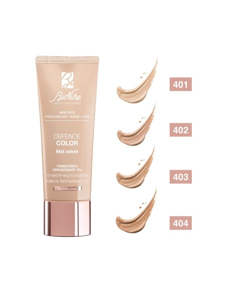 Bionike Defence Color Mat Velvet Tekući puder s matirajućim učinkom, SPF 15